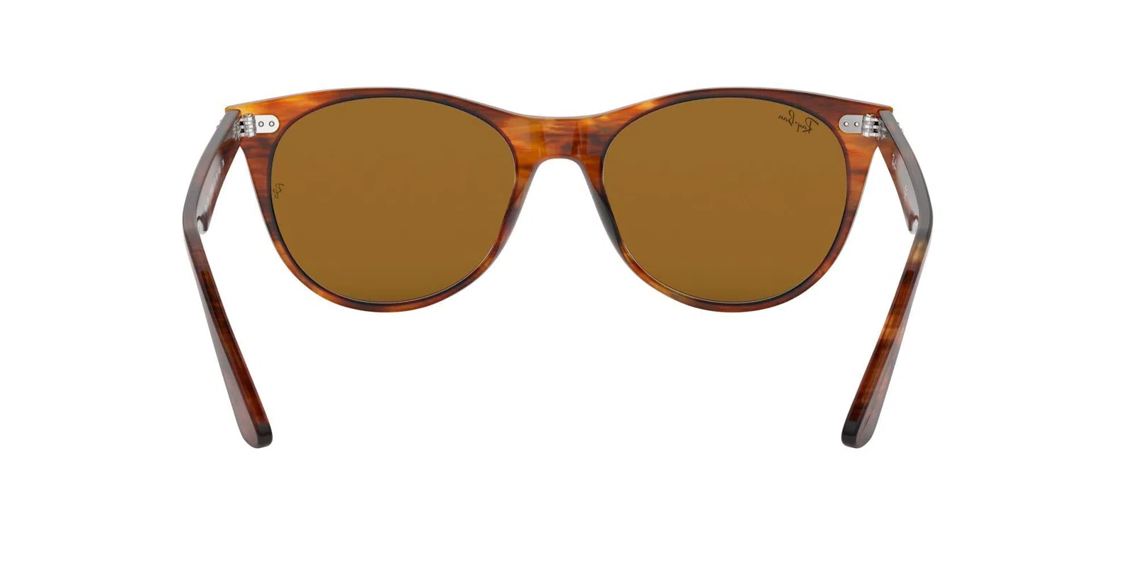 Ray-Ban Wayfarer Ii 2185 Sunglasses - Havana On Trasparent Light Bro - view 43